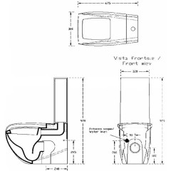 Унитаз Hidra Ceramica Hi-line