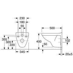 Инсталляция Viega Eco 673192 + Gustavsberg Nautic 5530 + Gustavsberg с микролифтом