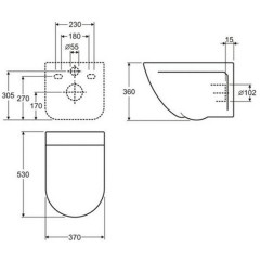 Инсталляция Viega Eco 673192 + Gustavsberg ARTic 4330 + Gustavsberg с микролифтом