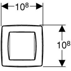Кнопка Geberit HyTouch 115.991.KA.1