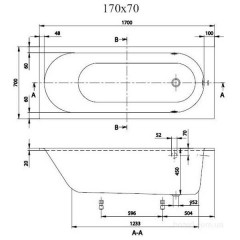 Ванна акриловая Villeroy & Boch Oberon UBQ177OBE2V-01