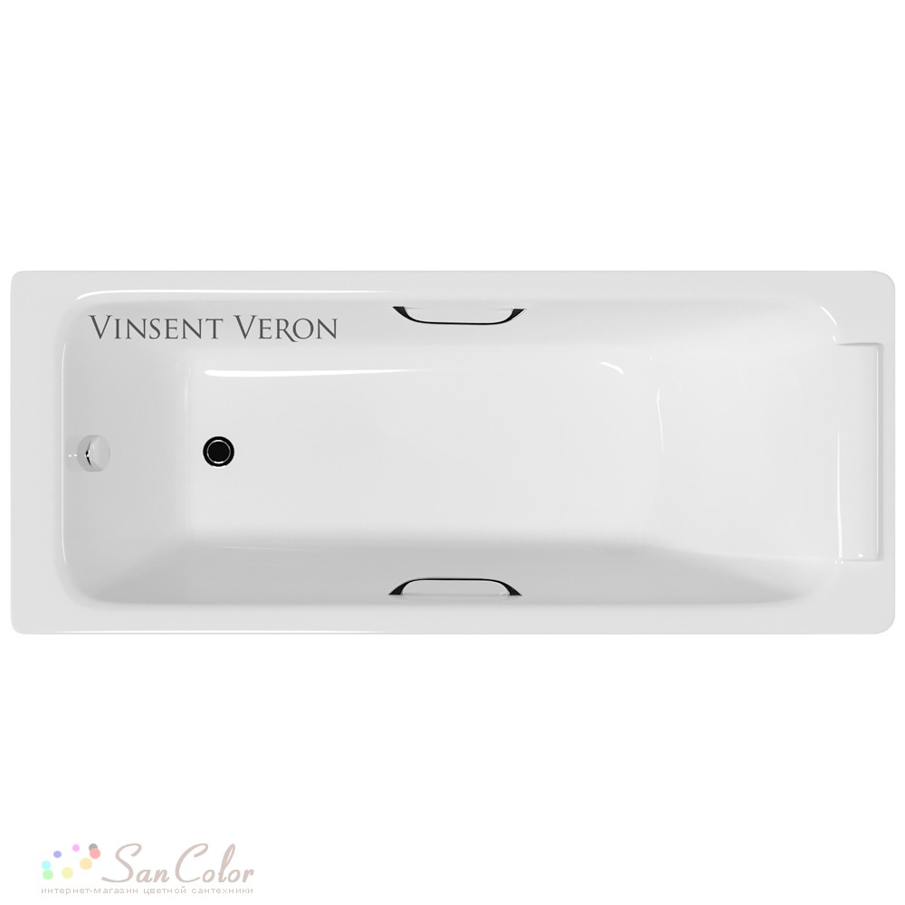 Ванна чугунная Vinsent Veron Italon 170x70 с ножками и ручками (артикул  SC-154123) — цена, купить сантехнику в интернет-магазине San Color с  доставкой по Москве и регионам России