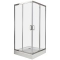 Душевой угол BelBagno Uno UNO-GL-A-2-90-C-Cr-TR