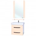 Комплект мебели Bellezza Рокко 50 подвесной бежевый (Santek)