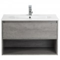 Тумба под раковину BelBagno Kraft 80 cemento grigio KRAFT-800-1C-SO-CG