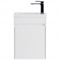 Тумба под раковину BelBagno Pietra Mini 40 L bianco lucido PIETRA MINI-400-1A-SO-BL-L