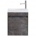 Тумба под раковину BelBagno Pietra Mini 46 L stone PIETRA MINI-460-1A-SO-PT-L